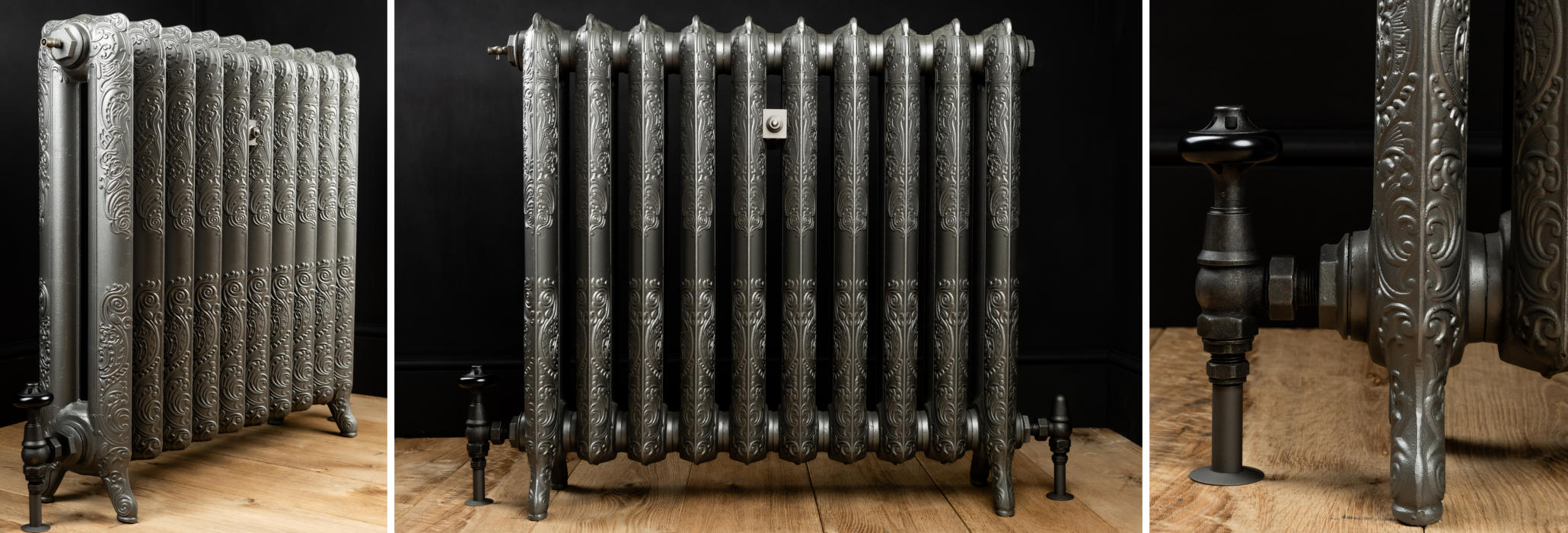 Tall Ascot cast iron radiators