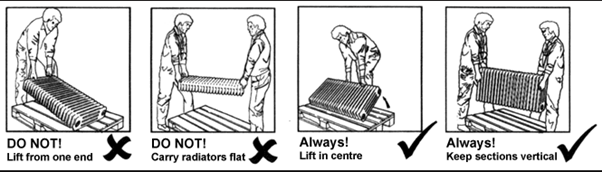 Handling Cast Iron Radiators